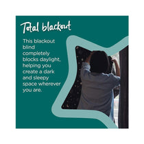 Tommee Tippee Sleeptime Portable Blackout Blind With Suction Cups Regular 130 x 99cm - Black