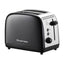 Russell Hobbs 2 Slice Toaster Stainless Steel 1670W - Black