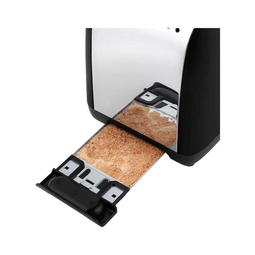 Russell Hobbs 2 Slice Toaster Stainless Steel 1670W - Black