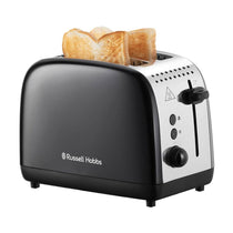 Russell Hobbs 2 Slice Toaster Stainless Steel 1670W - Black