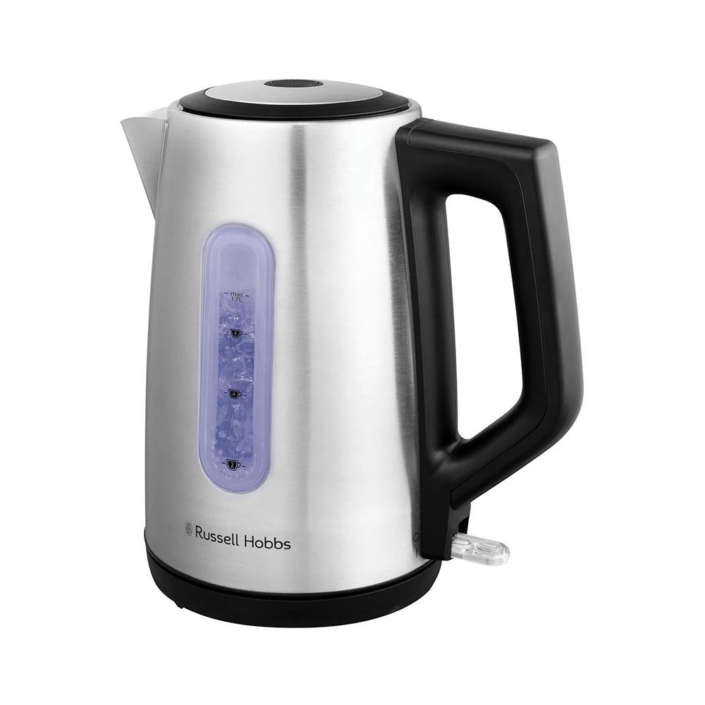 Russell Hobbs Classics Electric Jug Kettle 3000W 1.7 Litres - Brushed Stainless Steel
