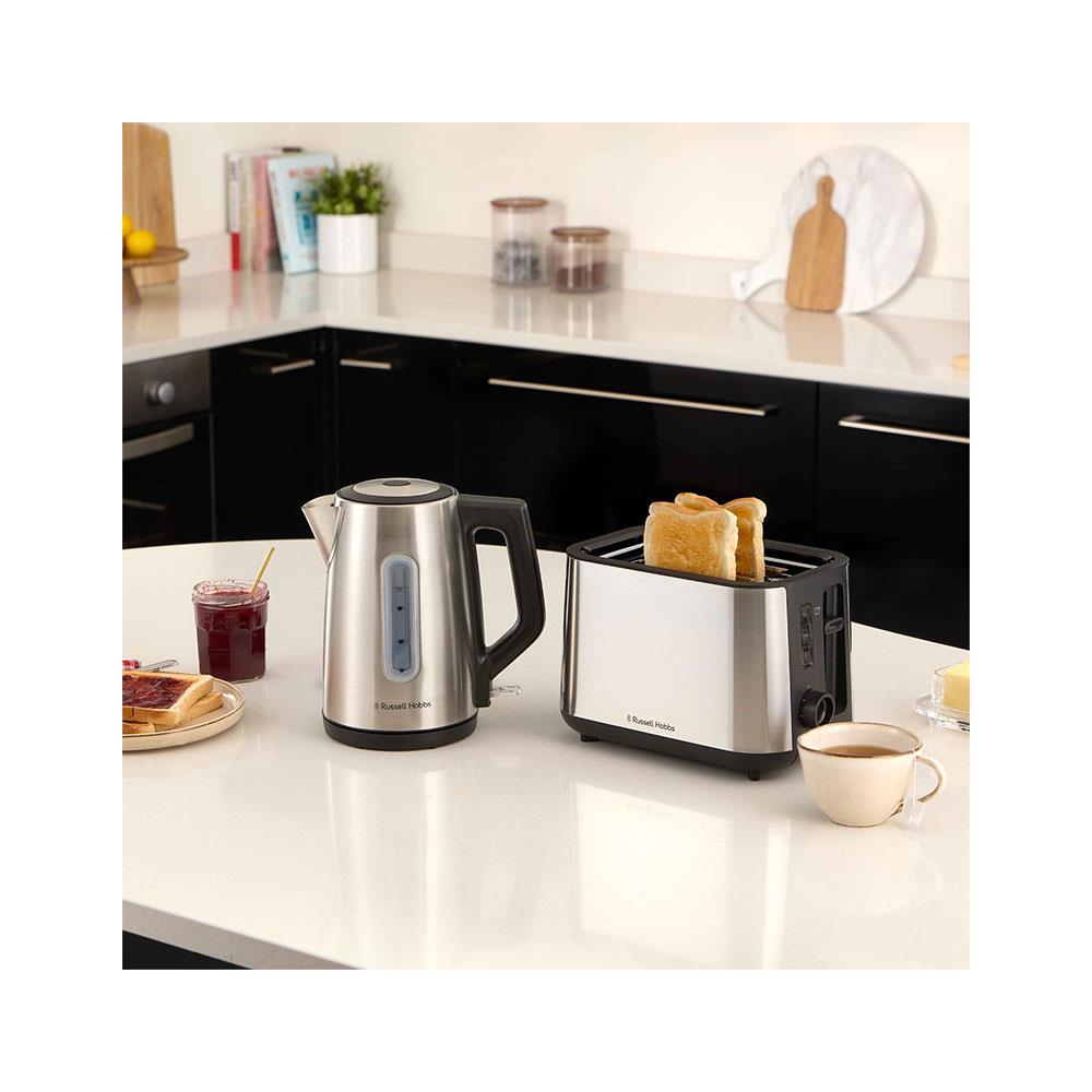 Russell Hobbs Classics Electric Jug Kettle 3000W 1.7 Litres - Brushed Stainless Steel Secondary image