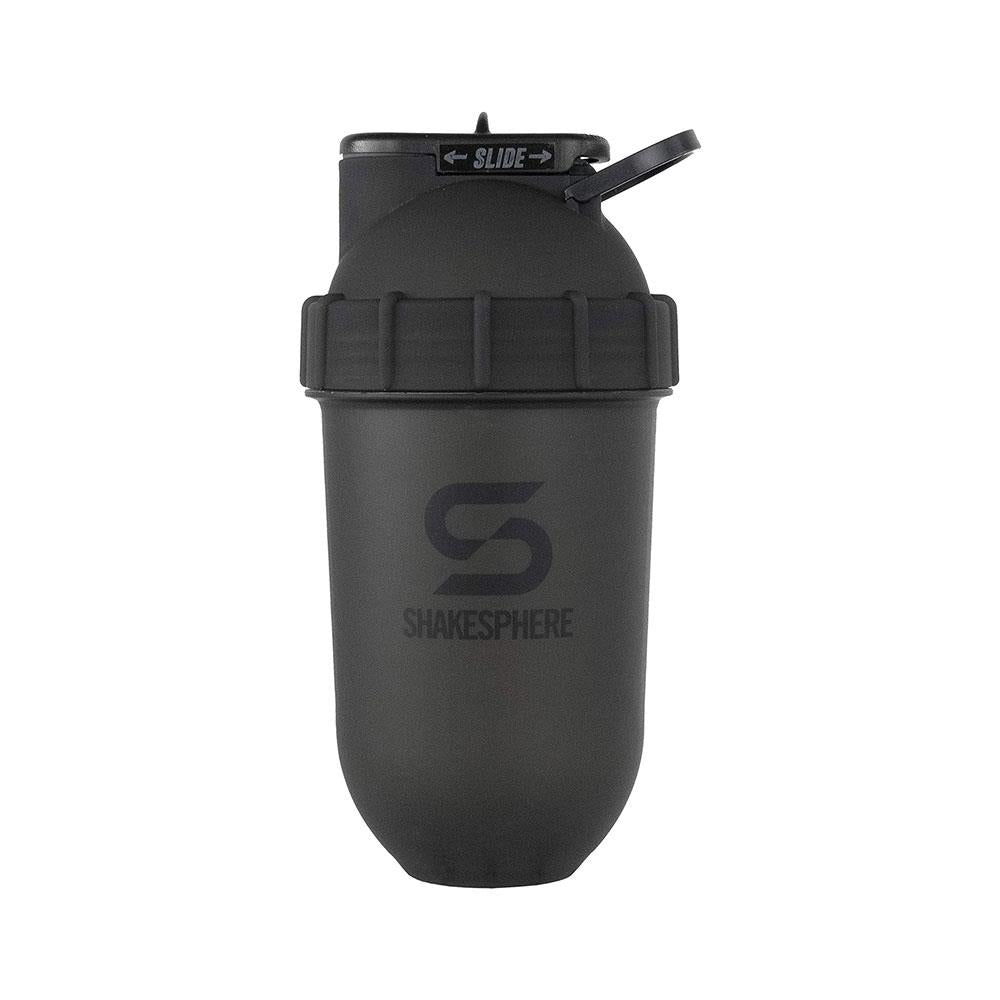 ShakeSphere Tumbler Protein Shaker Bottle 700ml - Frosted Black