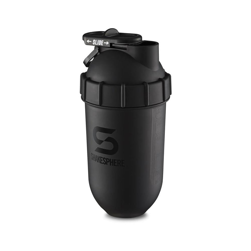 ShakeSphere Tumbler Protein Shaker Bottle 700ml - Matte Black Secondary image