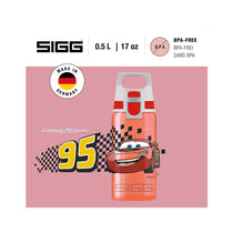 Sigg Viva One Childrens Water Bottle For Carbonated Beverages Leakproof 0.5 Litres - Cars