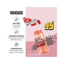 Sigg Viva One Childrens Water Bottle For Carbonated Beverages Leakproof 0.5 Litres - Cars