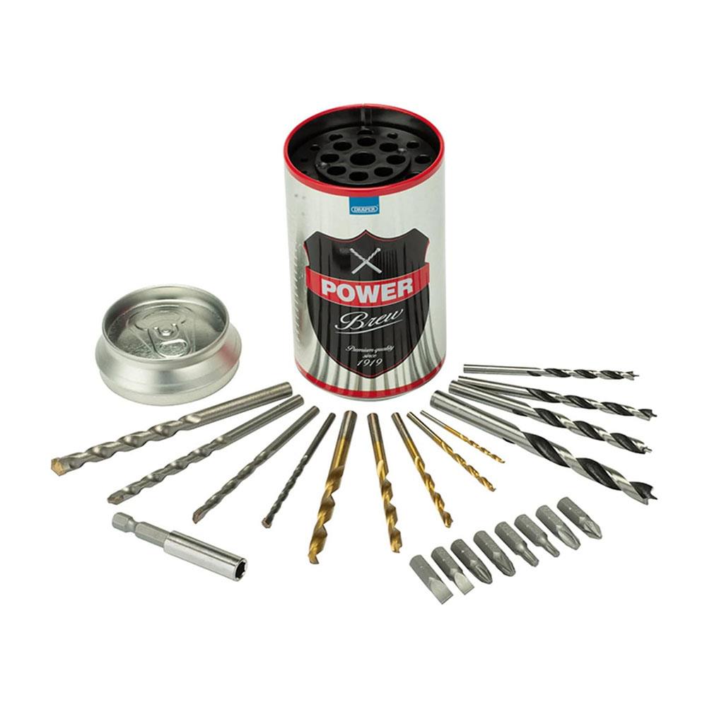 Draper Combination Screwdriver & Drill Bit Set Special Edition Power Brew - 22 Piece
