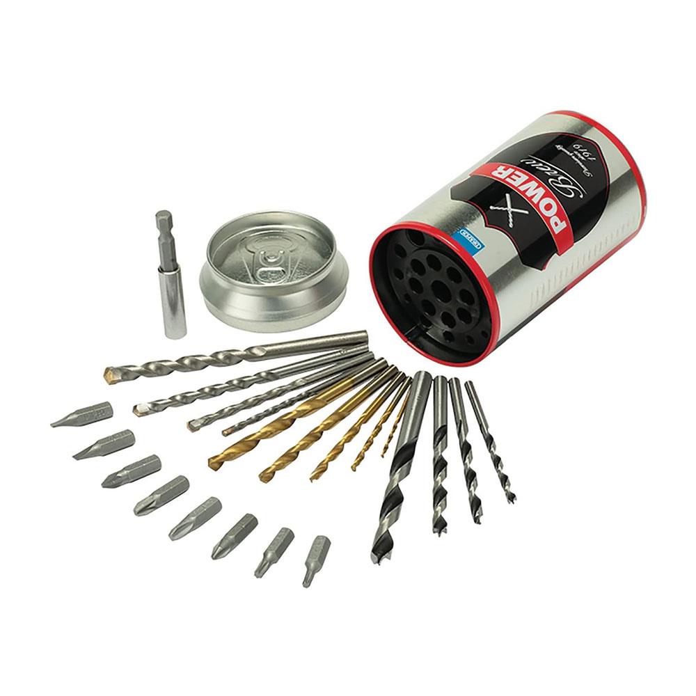 Draper Combination Screwdriver & Drill Bit Set Special Edition Power Brew - 22 Piece