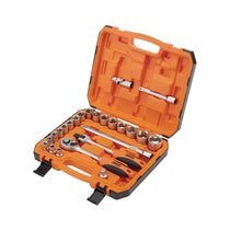 Draper HI-TORQ 6 Point Socket Set 1/2 Inch - 24 Piece