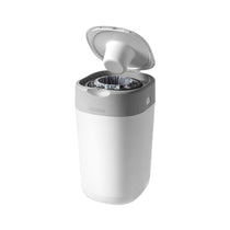 Tommee Tippee Twist & Click Advanced Nappy Disposal Bin System With 6 Refills Cassettes - White