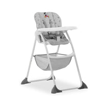 Hauck Sit N Fold Highchair Compact Folding Lightweight Suitable From 6 Months 15kg - Mickey Mouse Grey