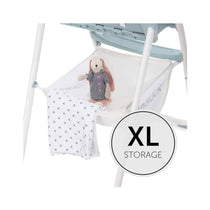 Hauck Sit N Fold Highchair Compact Folding Lightweight Suitable From 6 Months 15kg - Space
