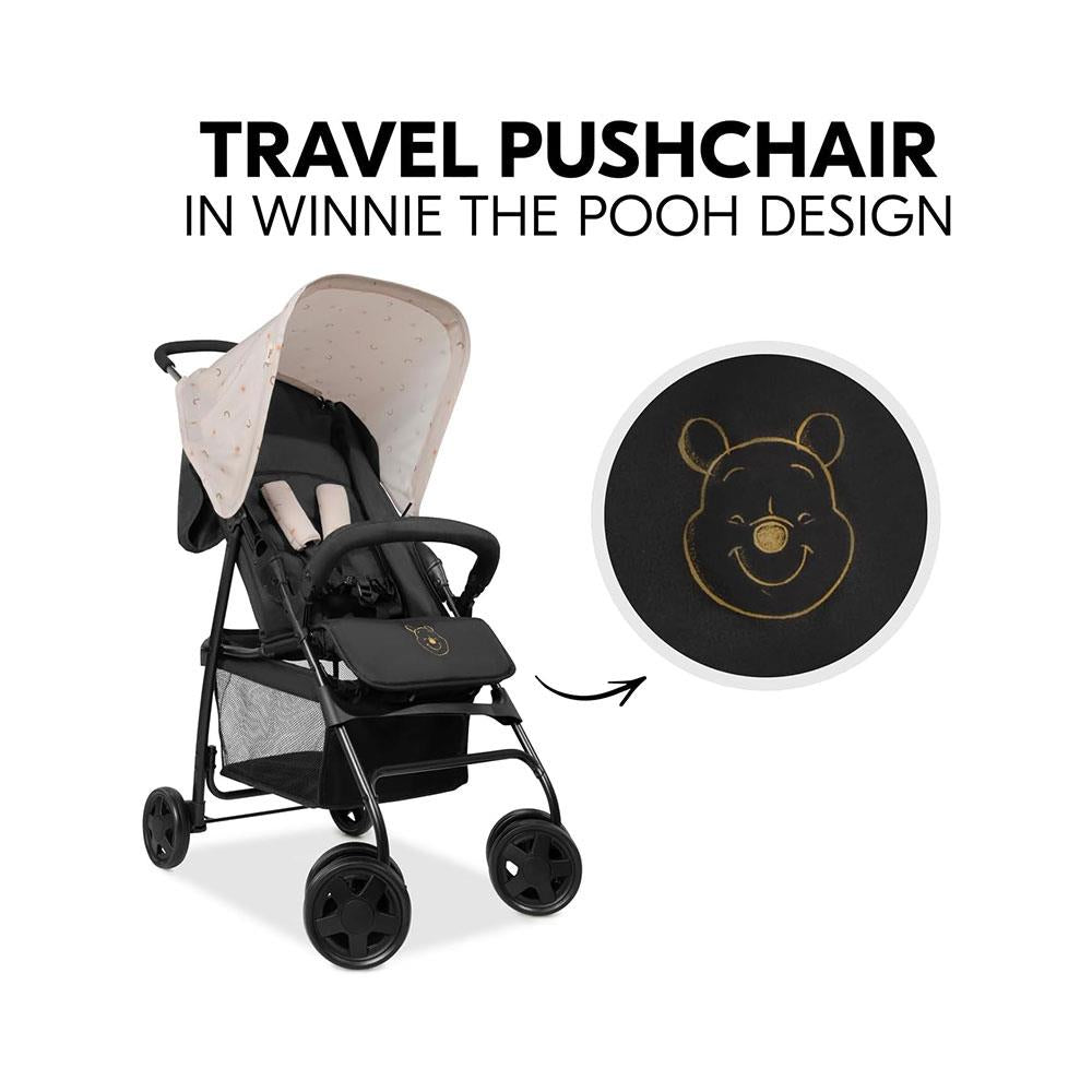 Hauck Sport Pushchair Winnie The Pooh Rainbow Super Lightweight Compact Travel Stroller - Beige Secondary image