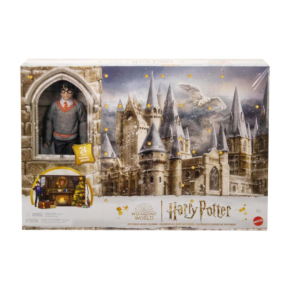 Mattel Harry Potter Gryffindor Advent Calendar With 12 Inch Doll 24 Surprise Accessories - Multicolour