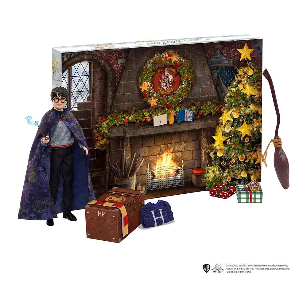 Mattel Harry Potter Gryffindor Advent Calendar With 12 Inch Doll 24 Surprise Accessories - Multicolour