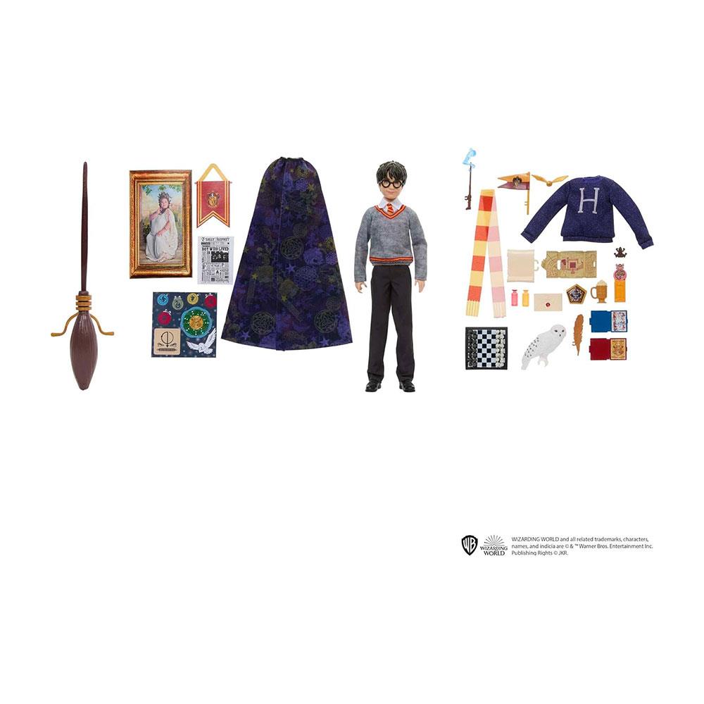 Mattel Harry Potter Gryffindor Advent Calendar With 12 Inch Doll 24 Surprise Accessories - Multicolour