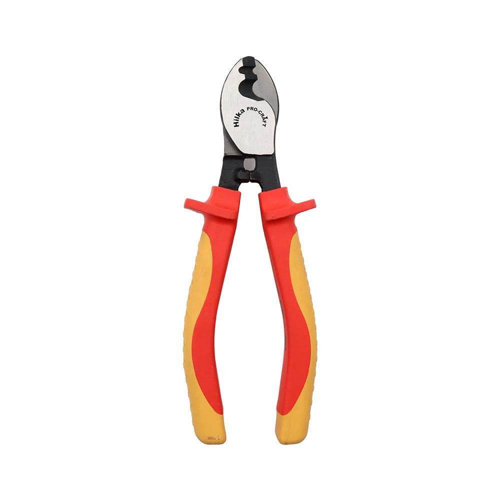 Hilka Tools 6 Inch Cable Cutter VDE Pliers (150mm) - Orange