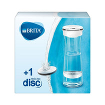 Brita Fill & Serve Graphite Water Filter Carafe 1.3 Litres With 1 Micro Disc - White
