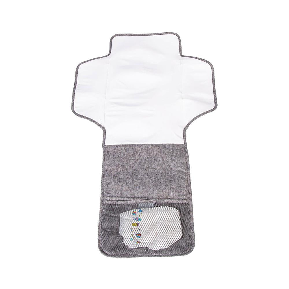 Red Kite Baby On The Go Changing Mat -  Grey Weave
