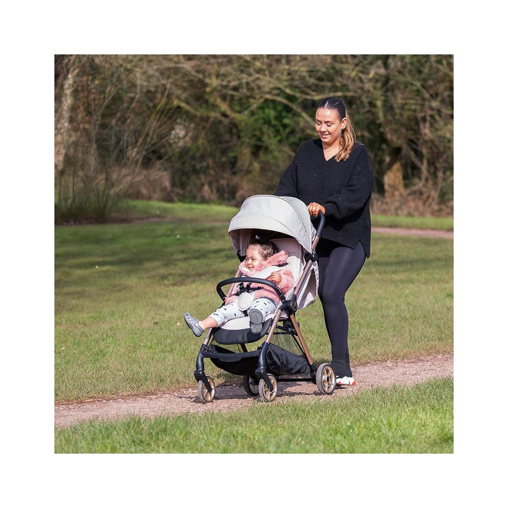 Red Kite Push Me Koko Compact Stroller Baby Pushchairs - Latte