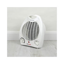 Lloytron STAYWARM 2000W Upright Fan Heater With 2 Heat Settings - White