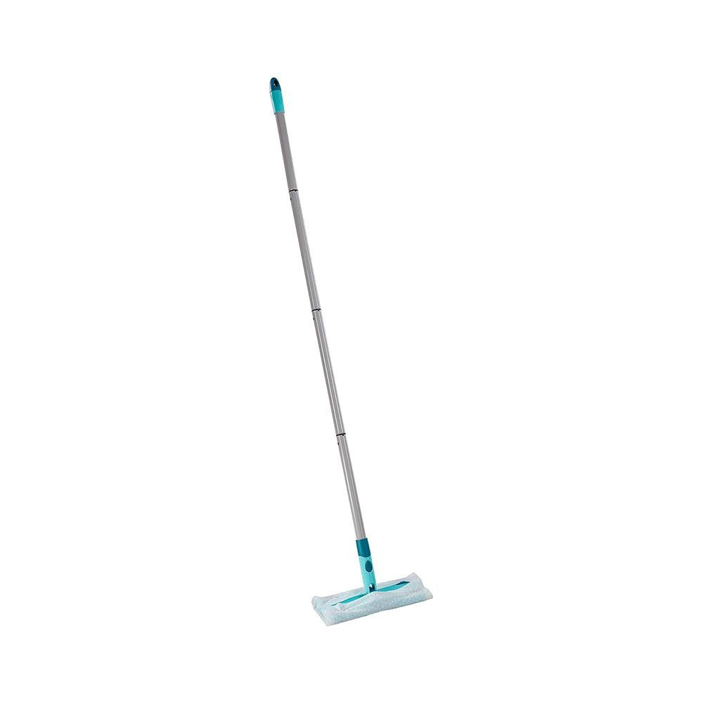 Leifheit Clean & Away Set Compact Dusting Floor Mop With 5 Dusting Mop Cloths - Turquoise Main image