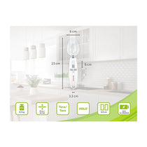 Soehnle Cooking Star Digital Kitchen Scale Measuring Spoon 500g Load Capacity - White