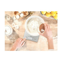 Soehnle Page Comfort 300 Slim Digital Kitchen Scale Weighs To 10kg - Silver