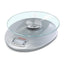 Soehnle Roma Digital Kitchen Scales 5kg Load Capacity Electric Glass Digital Food Scale - Silver