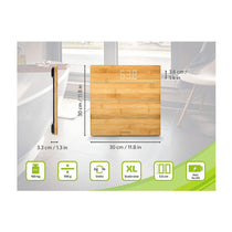 Soehnle Style Sense Bamboo Magic Digital Personal Bathroom Scale Weighs To 180kg - Brown