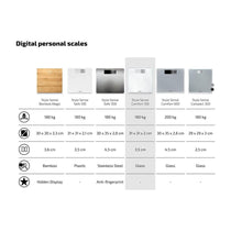 Soehnle Style Sense Comfort 100 Digital Personal Bathroom Scale Weighs To 180kg - White