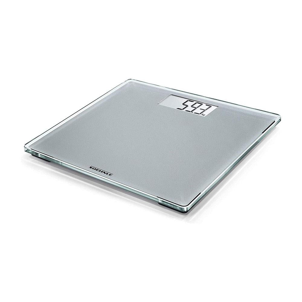 Soehnle Style Sense Compact 300 Digital Personal Bathroom Scale Weighs To 180kg - Grey