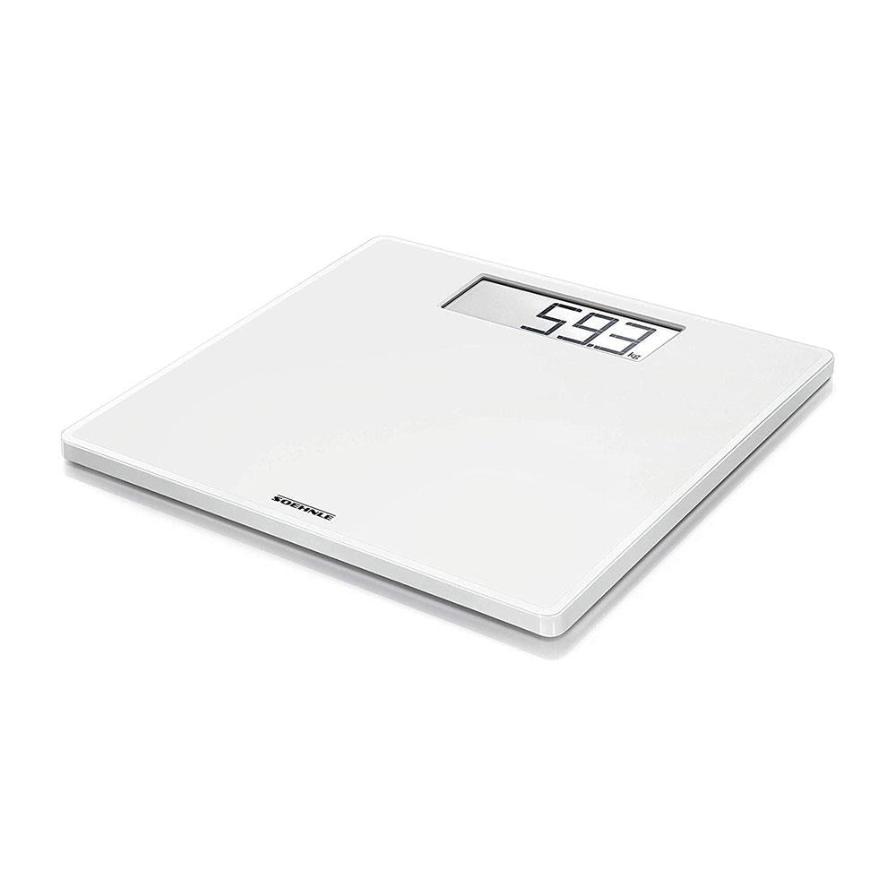 Soehnle Style Sense Safe 100 Digital Personal Bathroom Scale Weighs To 180kg - White Main image