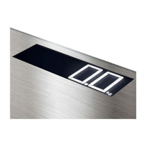 Soehnle Style Sense Safe 300 Digital Personal Bathroom Scale Stainless Steel Weighs To 180kg - Silver