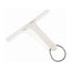 Leifheit Cabino Shower Cubicle Cleaner Window Squeegee With Rubber Lip 24cm Cleaning Width - White