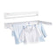 Leifheit Telegant 81 Protect Plus Wall Mounted Clothes Airer Towel Rack 8.1m Drying Rack Space - White