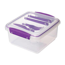 Sistema To Go Lunch Box Plus With Cutlery 1.2 Litres - Assorted Colours