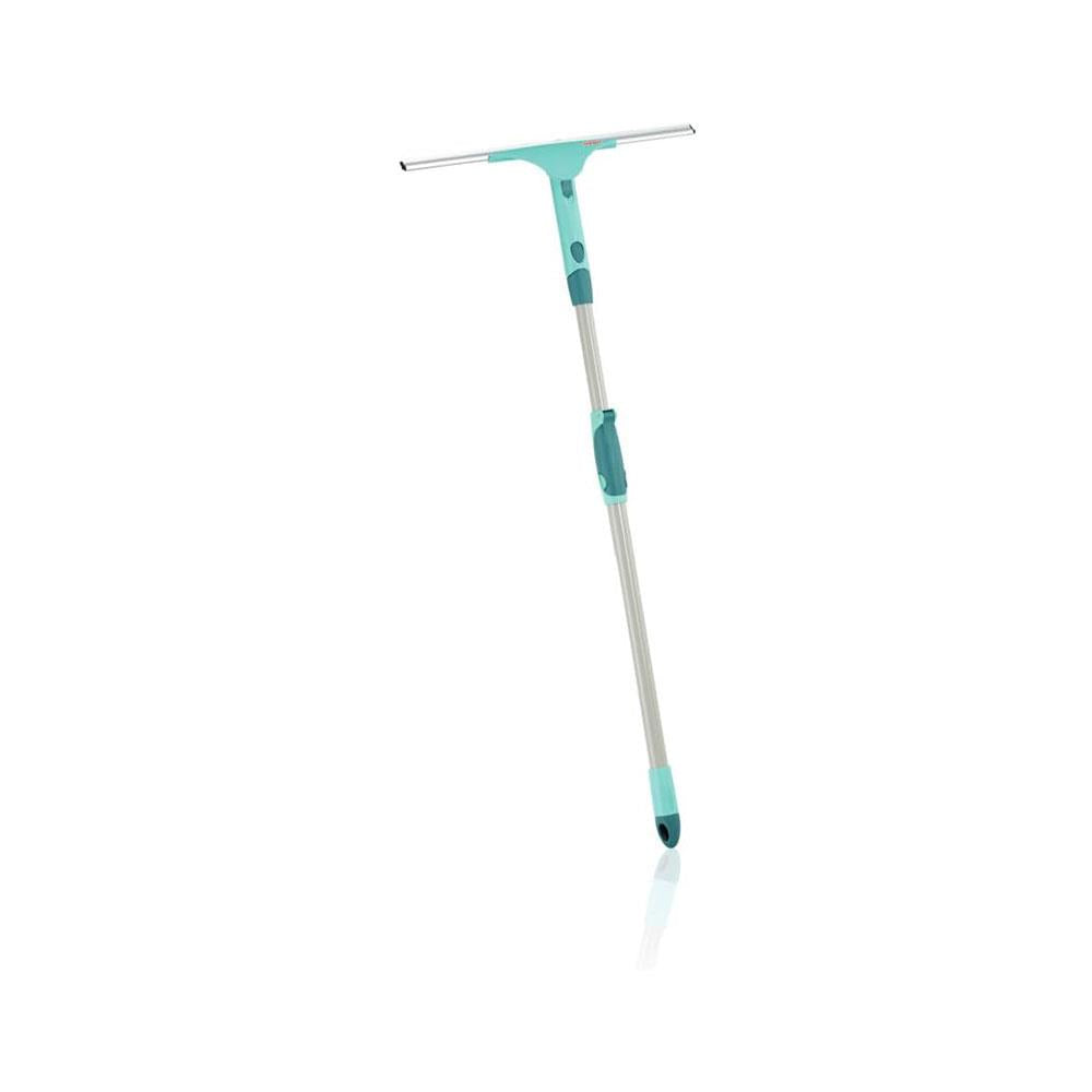 Leifheit Window Slider XL Squeegee & Connecting Telescope Handle 200cm - Turquoise