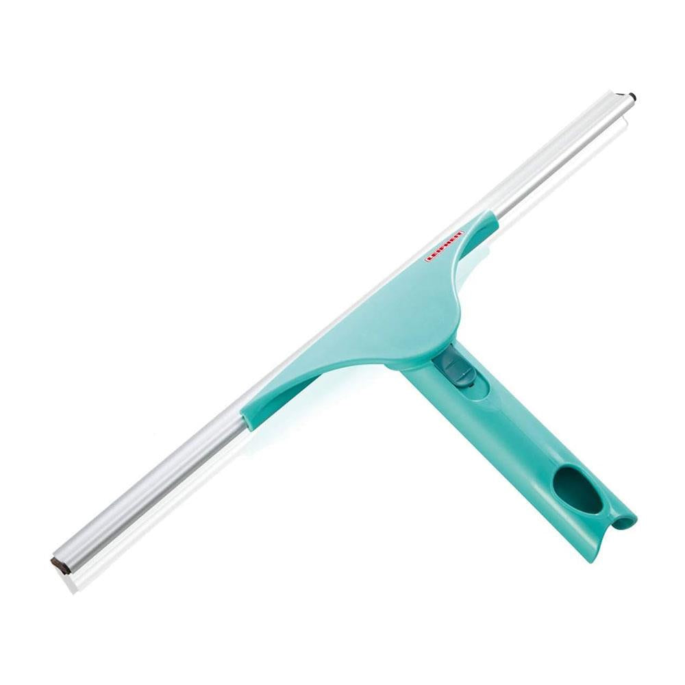 Leifheit Window Slider XL Squeegee & Connecting Telescope Handle 200cm - Turquoise