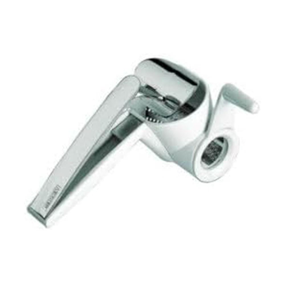 Leifheit Parmesan Mill ComfortLine Rotary Cheese Grater Mill With Left & Right Hand Use - White