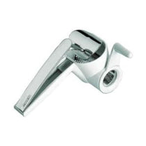 Leifheit Parmesan Mill ComfortLine Rotary Cheese Grater Mill With Left & Right Hand Use - White