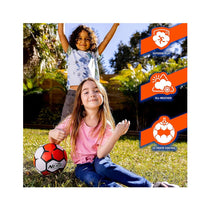 Nerf Proshot Kids Soccer Ball Outdoor Youth Soccer Balls + Air Pump Set Ball Size 3 - Red/White/Black
