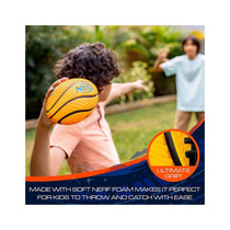 Nerf Spiral Grip Mini Foam American Football For Kids - Assorted Colour
