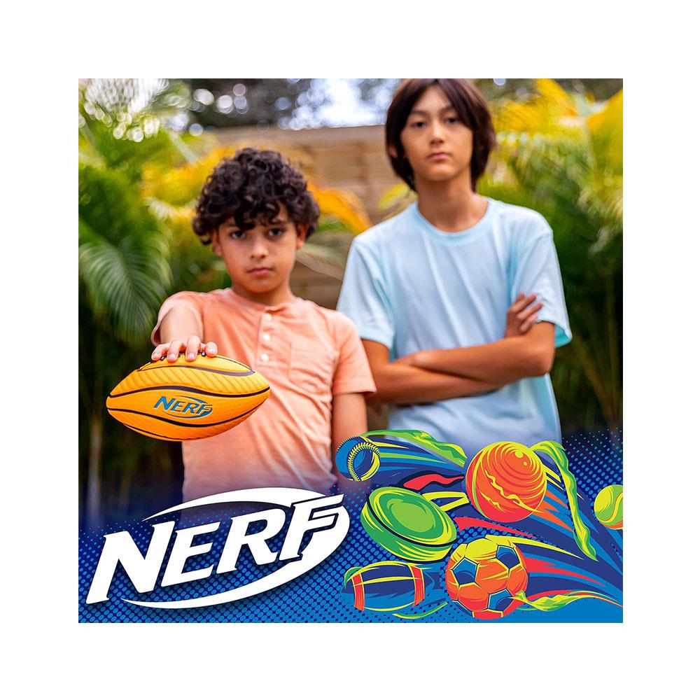 Nerf Spiral Grip Mini Foam American Football For Kids - Assorted Colour