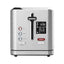 Gastroback Design Digital 2 Slice Toaster Stainless Steel 950W - Silver