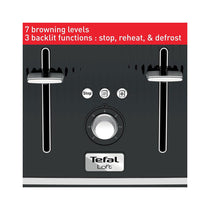 Tefal Loft Quintessentially British 4 Slice Toaster Plastic 1700 W - Noir Black
