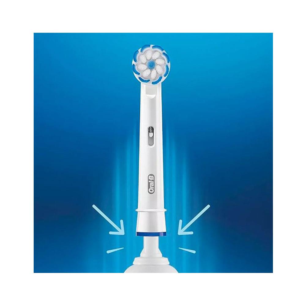 Oral-B Sensi Ultrathin Replacement Electric Toothbrush Heads 4 Pack - White