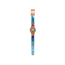 Hot Wheels Childrens Projection LCD Watch With 5 Functions - Multicolour