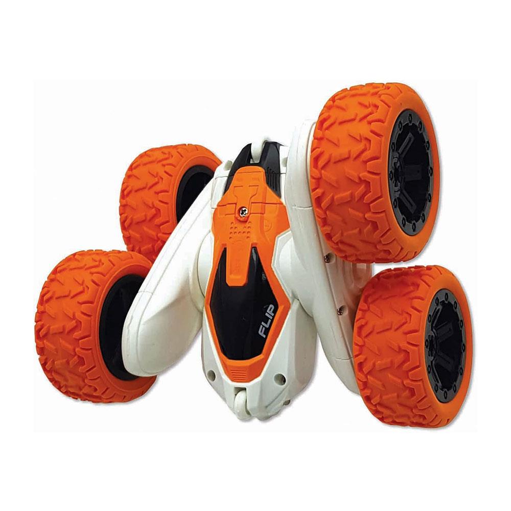 Lexibook Crosslander Rechargeable Radio Controlled Stunt Car - Orange/White