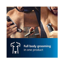 Philips Series 3000 Cordless Body Groomer With Intimate Trimmer & Skin Protect Technology - Black